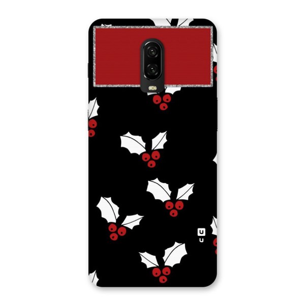 Cherry Leaf Design Back Case for OnePlus 6T