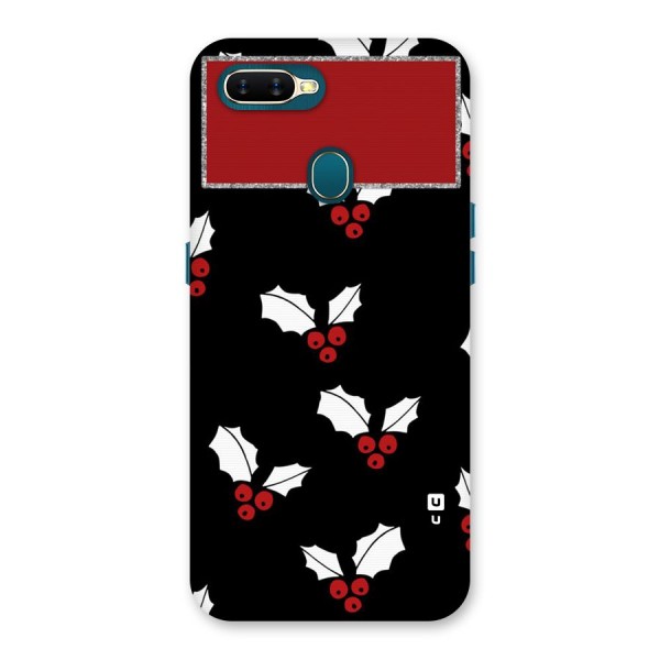 Cherry Leaf Design Back Case for Oppo A12