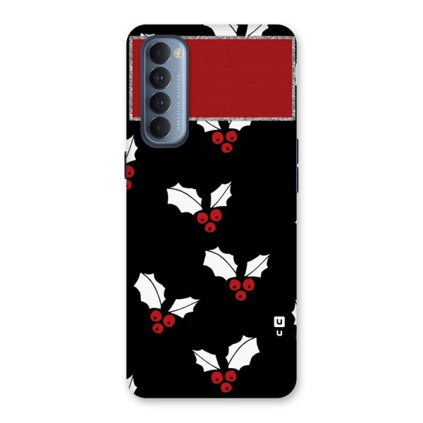 Cherry Leaf Design Back Case for Reno4 Pro