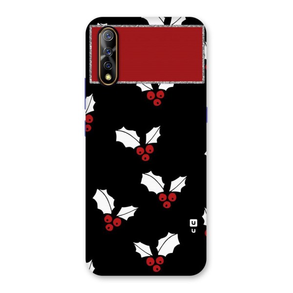 Cherry Leaf Design Back Case for Vivo S1