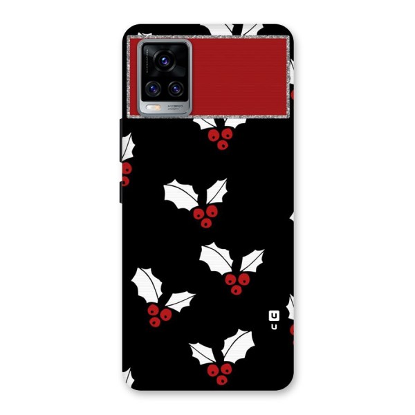 Cherry Leaf Design Back Case for Vivo V20 Pro