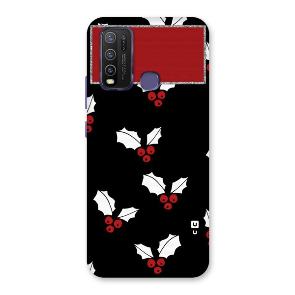 Cherry Leaf Design Back Case for Vivo Y30