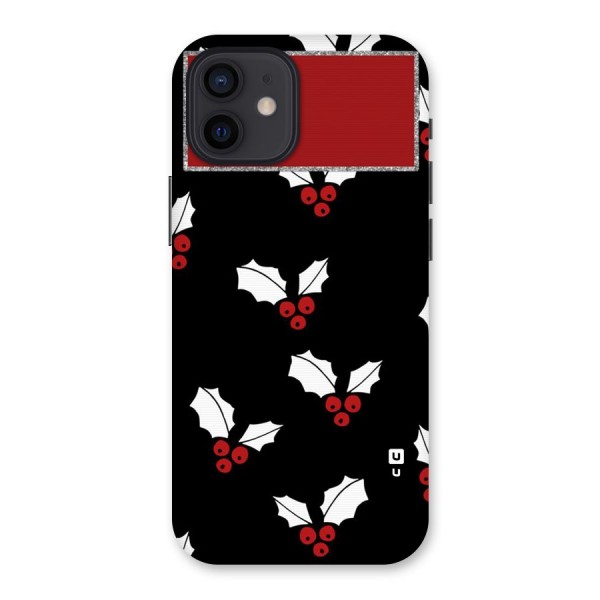 Cherry Leaf Design Back Case for iPhone 12