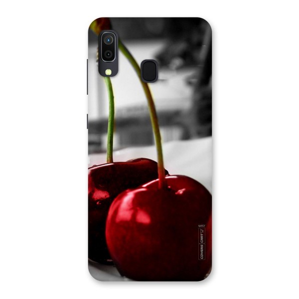 Cherry Photography Back Case for Galaxy A20