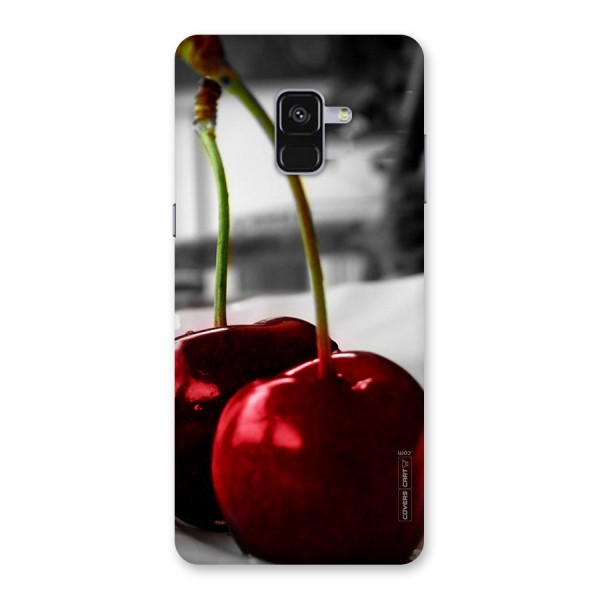 Cherry Photography Back Case for Galaxy A8 Plus