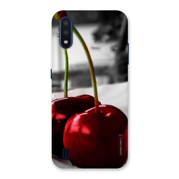 Cherry Photography Back Case for Galaxy M01