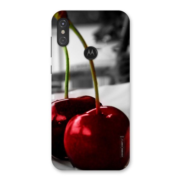 Cherry Photography Back Case for Motorola One Power