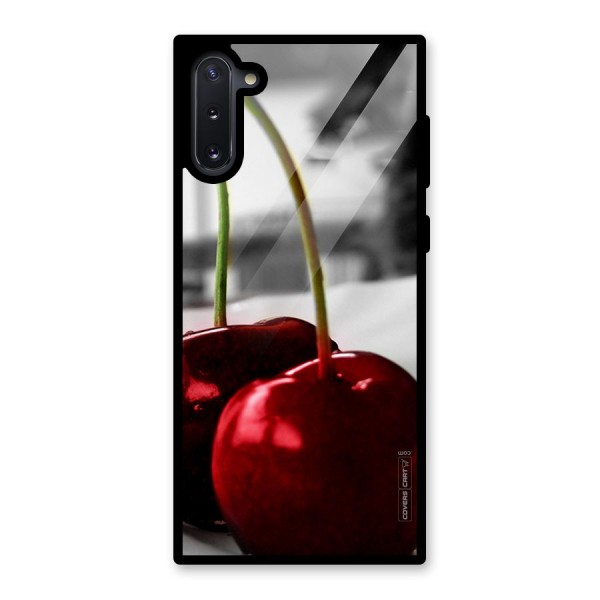 Cherry Photography Glass Back Case for Galaxy Note 10