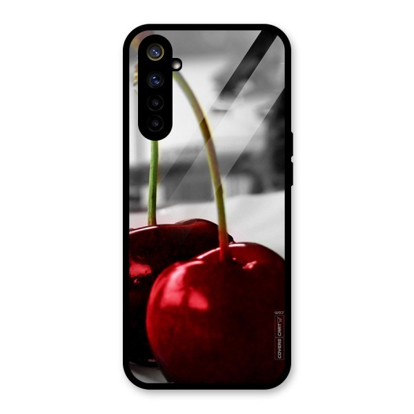 Cherry Photography Glass Back Case for Realme 6