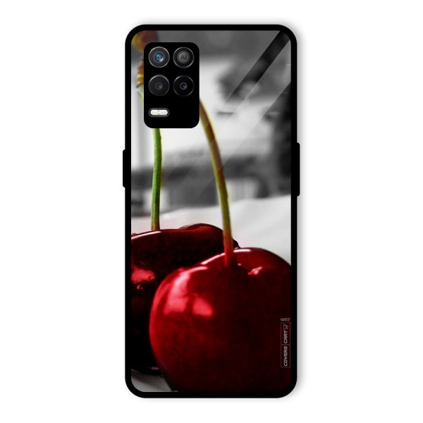 Cherry Photography Glass Back Case for Realme 9 5G