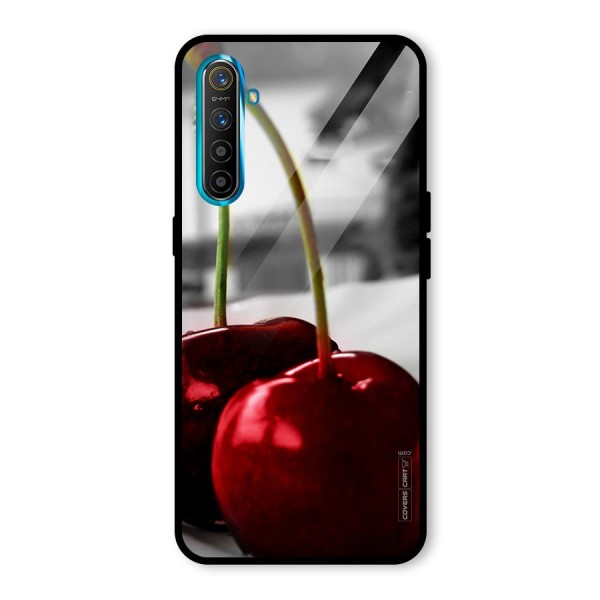 Cherry Photography Glass Back Case for Realme XT