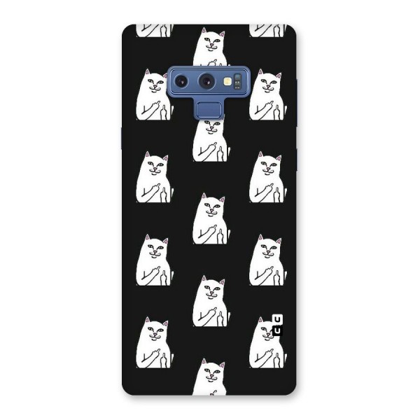 Chill Cat Pattern Back Case for Galaxy Note 9