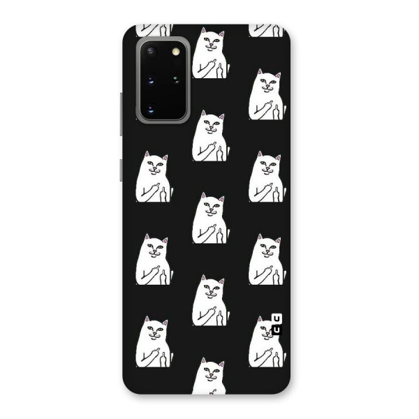 Chill Cat Pattern Back Case for Galaxy S20 Plus