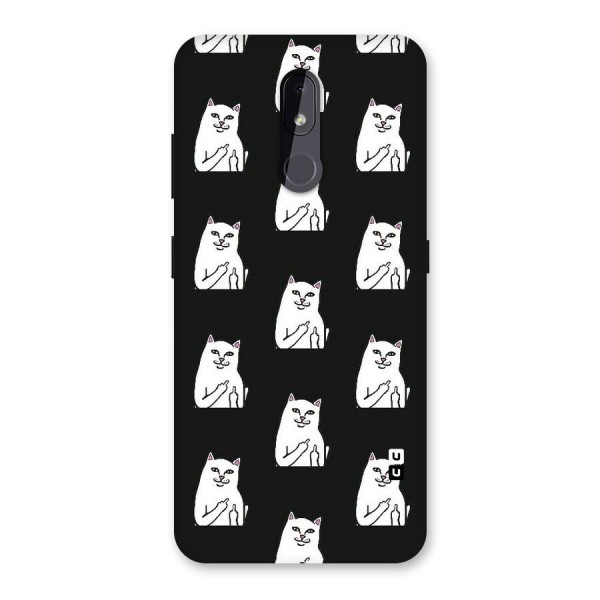 Chill Cat Pattern Back Case for Nokia 3.2