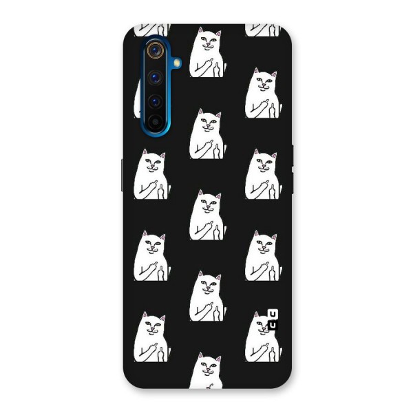 Chill Cat Pattern Back Case for Realme 6 Pro