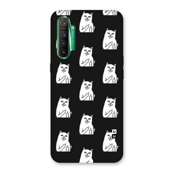 Chill Cat Pattern Back Case for Realme X2