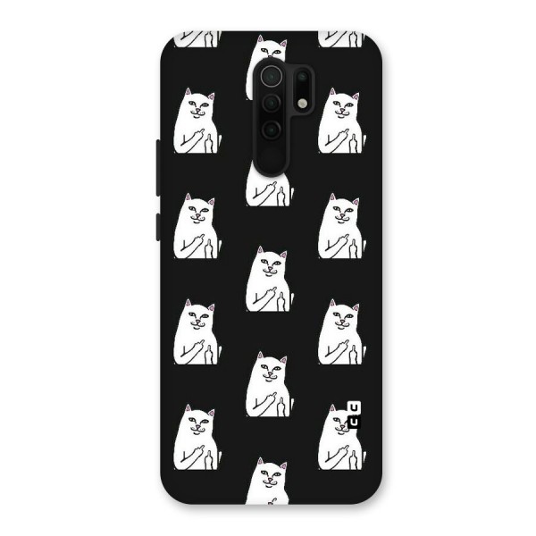 Chill Cat Pattern Back Case for Redmi 9 Prime