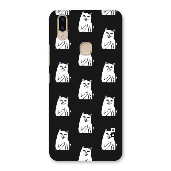 Chill Cat Pattern Back Case for Vivo V9