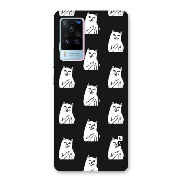 Chill Cat Pattern Back Case for Vivo X60 Pro