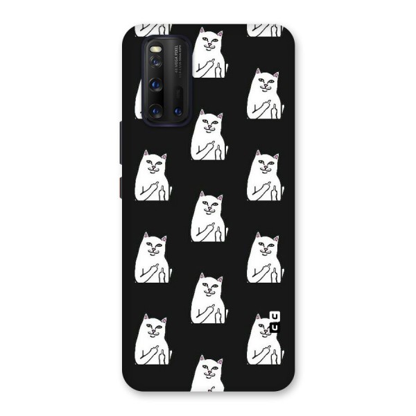 Chill Cat Pattern Back Case for Vivo iQOO 3