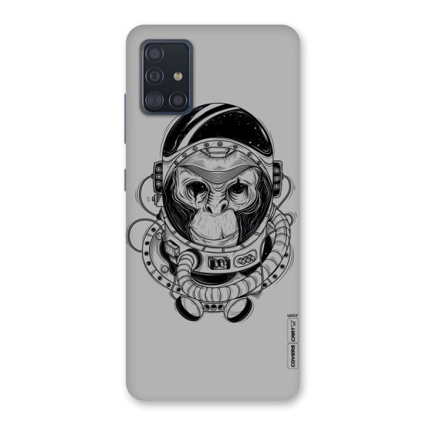 Chimpanzee Astronaut Back Case for Galaxy A51