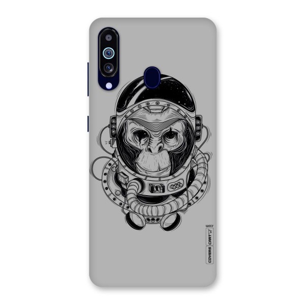 Chimpanzee Astronaut Back Case for Galaxy A60