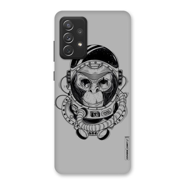 Chimpanzee Astronaut Back Case for Galaxy A72