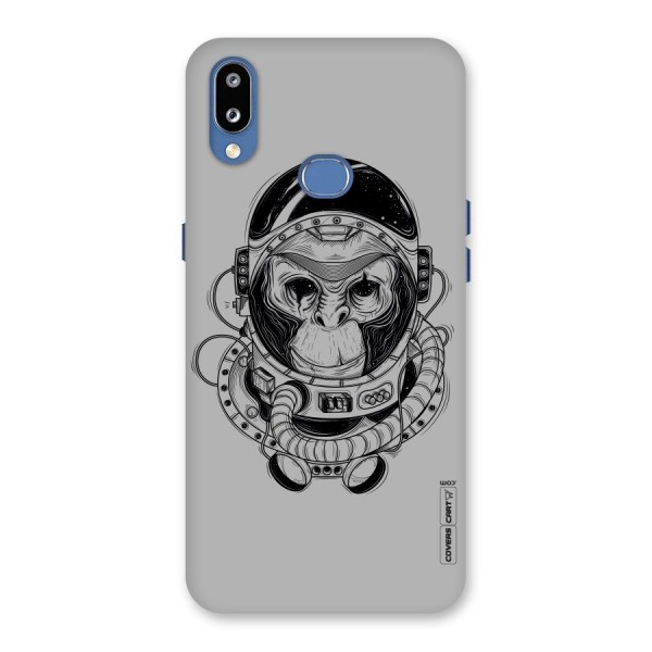 Chimpanzee Astronaut Back Case for Galaxy M01s