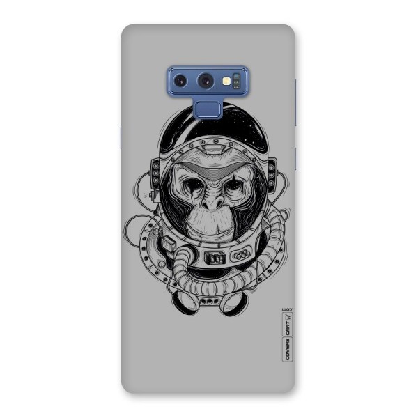 Chimpanzee Astronaut Back Case for Galaxy Note 9