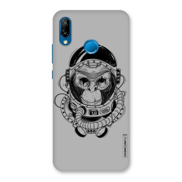 Chimpanzee Astronaut Back Case for Huawei P20 Lite