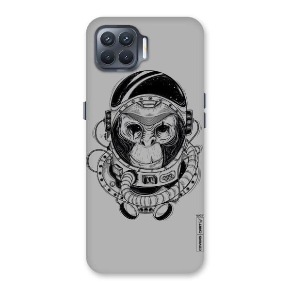 Chimpanzee Astronaut Back Case for Oppo F17 Pro