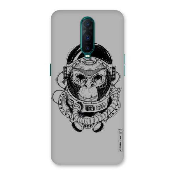 Chimpanzee Astronaut Back Case for Oppo R17 Pro