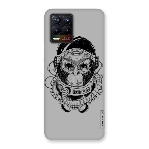 Chimpanzee Astronaut Back Case for Realme 8