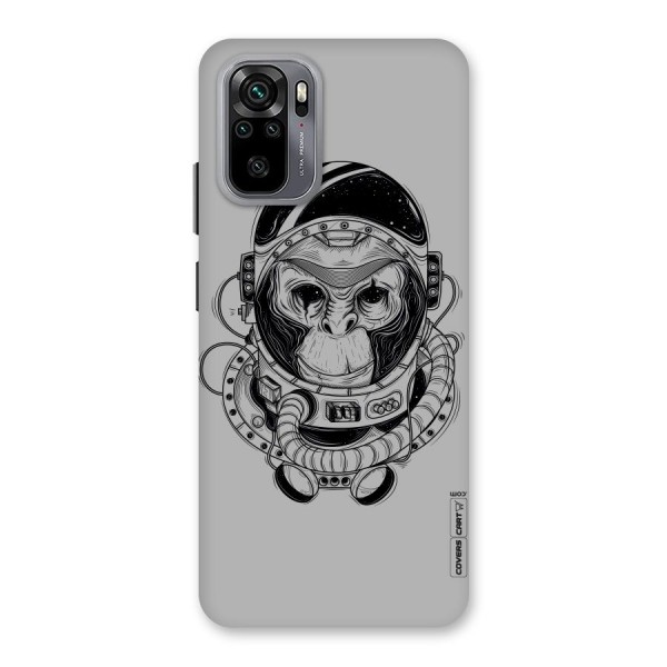 Chimpanzee Astronaut Back Case for Redmi Note 10