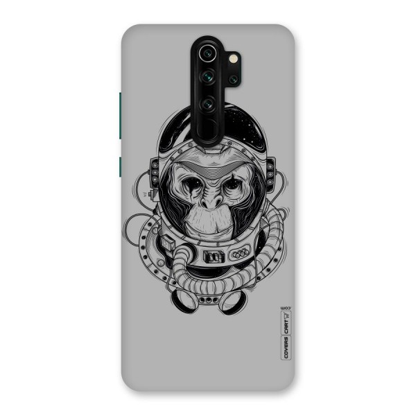 Chimpanzee Astronaut Back Case for Redmi Note 8 Pro