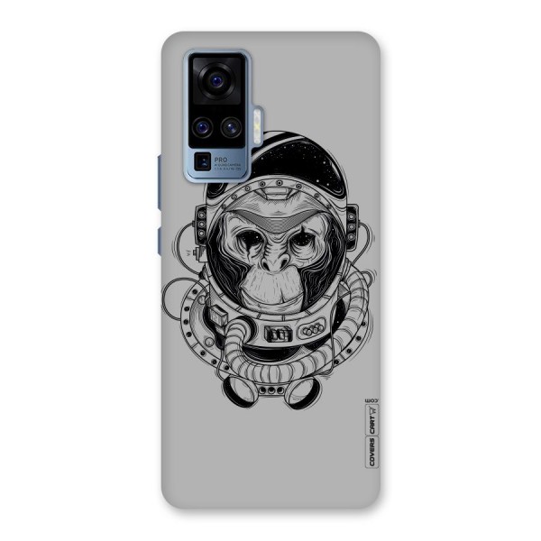 Chimpanzee Astronaut Back Case for Vivo X50 Pro