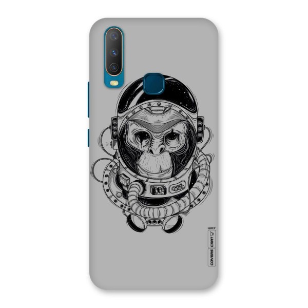 Chimpanzee Astronaut Back Case for Vivo Y12