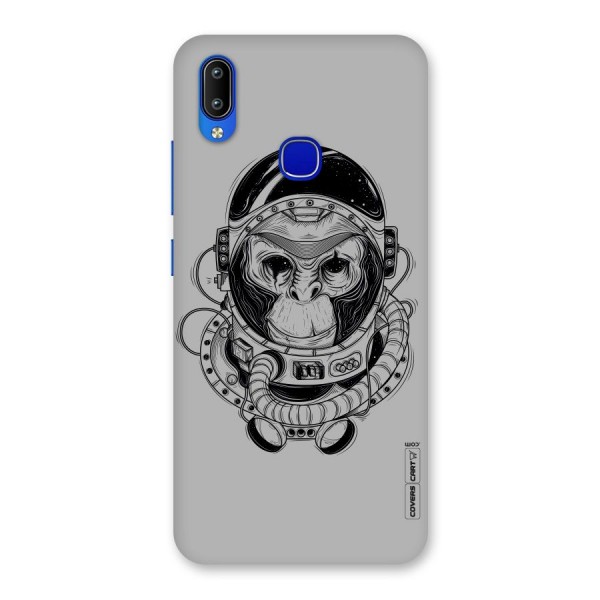 Chimpanzee Astronaut Back Case for Vivo Y91