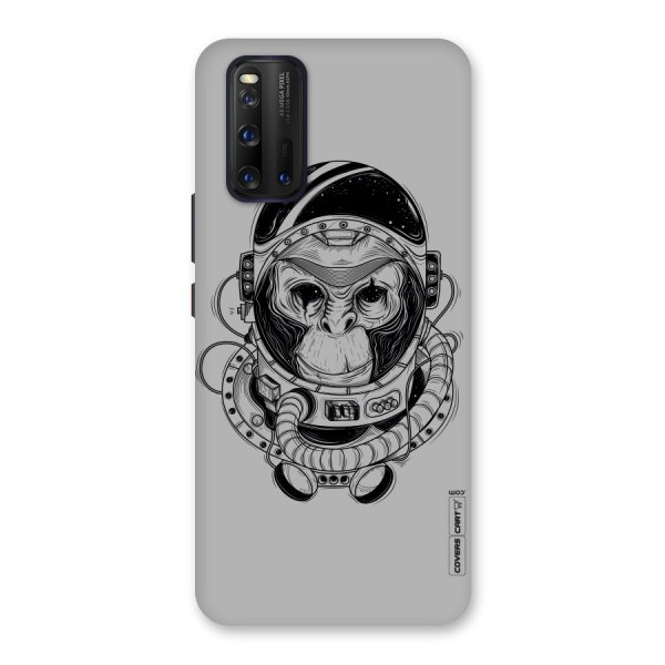 Chimpanzee Astronaut Back Case for Vivo iQOO 3