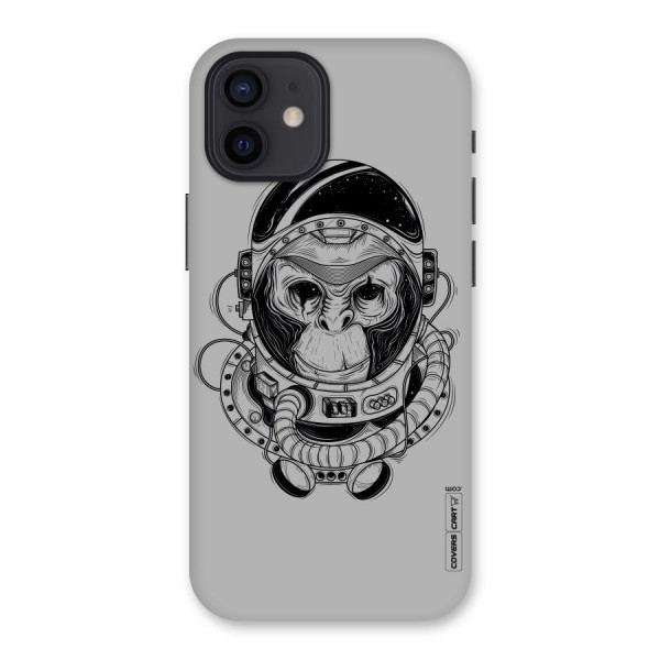 Chimpanzee Astronaut Back Case for iPhone 12