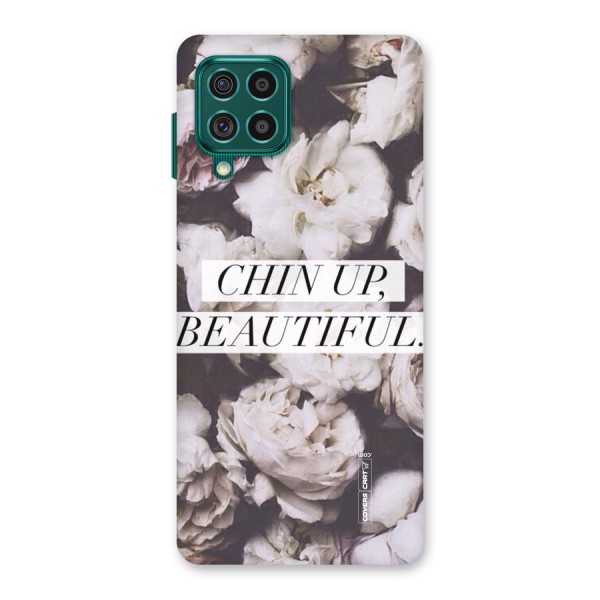 Chin Up Beautiful Back Case for Galaxy F62