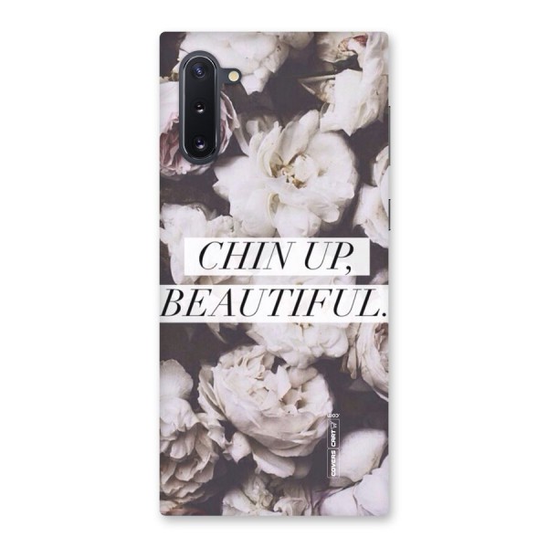 Chin Up Beautiful Back Case for Galaxy Note 10