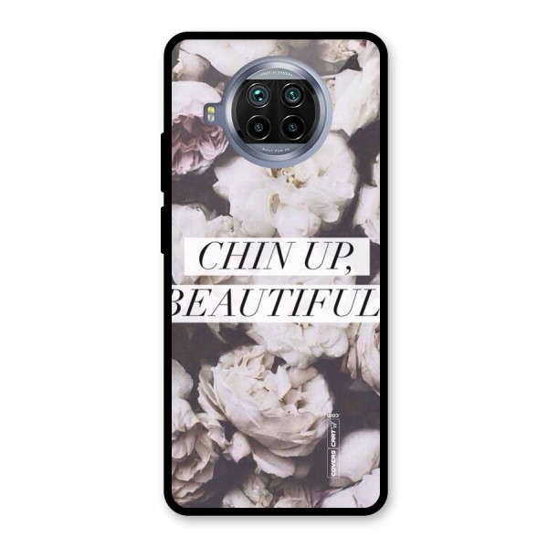 Chin Up Beautiful Glass Back Case for Mi 10i