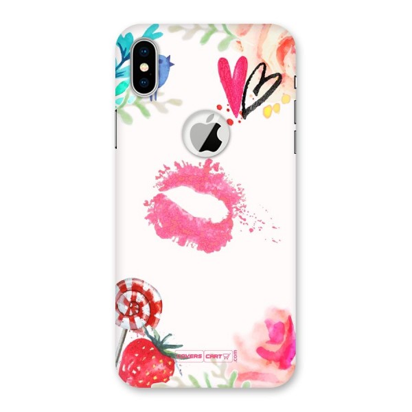 Chirpy Back Case for iPhone XS Logo Cut