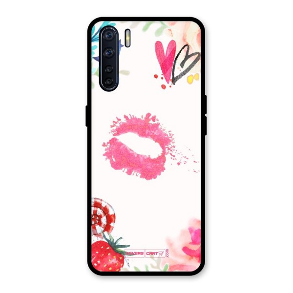 Chirpy Glass Back Case for Oppo F15