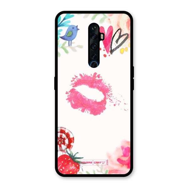 Chirpy Glass Back Case for Oppo Reno2 Z