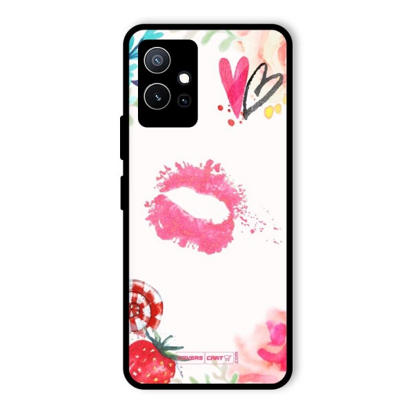 Chirpy Glass Back Case for Vivo T1 5G