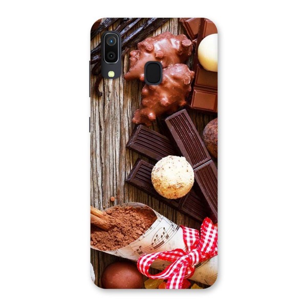 Chocolate Candies Back Case for Galaxy A20