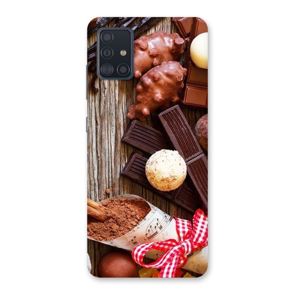 Chocolate Candies Back Case for Galaxy A51