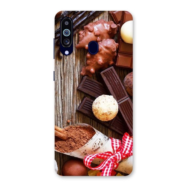 Chocolate Candies Back Case for Galaxy A60